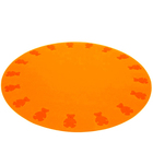 Hey-Sign BigDot 120 Teppich mit Randstanzung, orange