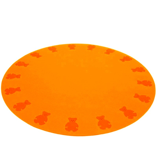 Hey-Sign BigDot 150 Teppich mit Randstanzung, orange