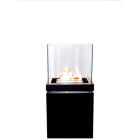Radius Semi Flame 1,7 L, Edelstahl matt, schwarz, Glas...