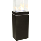 Radius High Flame 3,0 L, Edelstahl matt, schwarz, Glas...