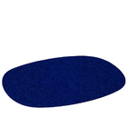 Tischset oval, 3 mm, dunkelblau, Verpackung 4 Stück