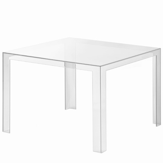 Kartell Invisible Table 100 x 100 cm, glasklar