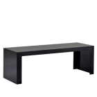 Kartell Invisible Table 120 x 40 cm, H 40 cm, schwarz...
