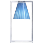 Kartell Light-Air Tischleuchte, blau plissiert