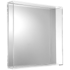 Kartell Only Me, Spiegel 50 x 50 cm, Rahmen glasklar