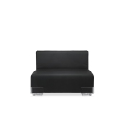 Kartell Plastics Sessel, schwarz