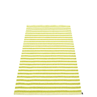 Pappelina Duo Teppich, 85 x 160 cm, lime - vanilla