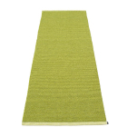 Pappelina Mono Teppich, 85 x 260 cm, lime - olive