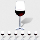 Rosendahl Bordeaux Weinglas 45 cl, Rotwein, 6er-Set