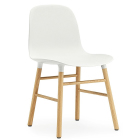 NC Form Chair, Eiche /  weiss