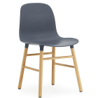 NC Form Chair, Eiche /  blau