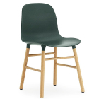 NC Form Chair, Eiche /  grün