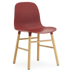 NC Form Chair, Eiche /  rot