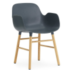 NC Form Armchair, Eiche / blau