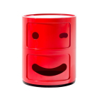 Kartell Componibili Smile 3, Container rot