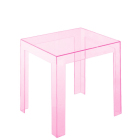 Kartell Jolly Tisch, transparent rosa