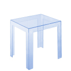 Kartell Jolly Tisch, transparent eisblau