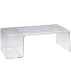 Kartell Usame Container-Tisch, glasklar
